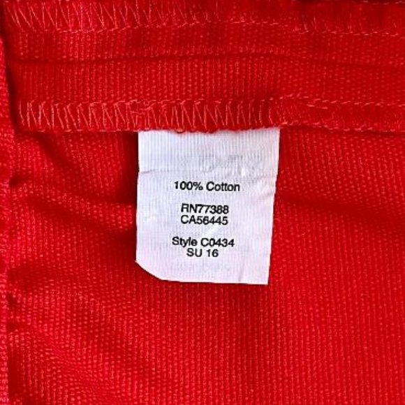 🍅HP🍅 J. Crew Womens Orange Pull-On Cotton Boardwalk Shorts - Picture 4 of 6